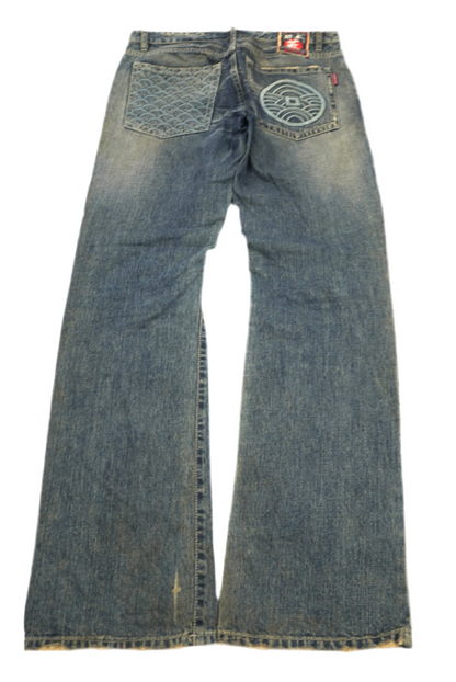 Nippon Blue straight Pants