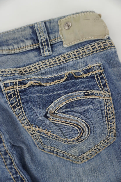 silver jeans flared pants