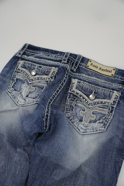 Rock Revival Fay easy cuff skinny