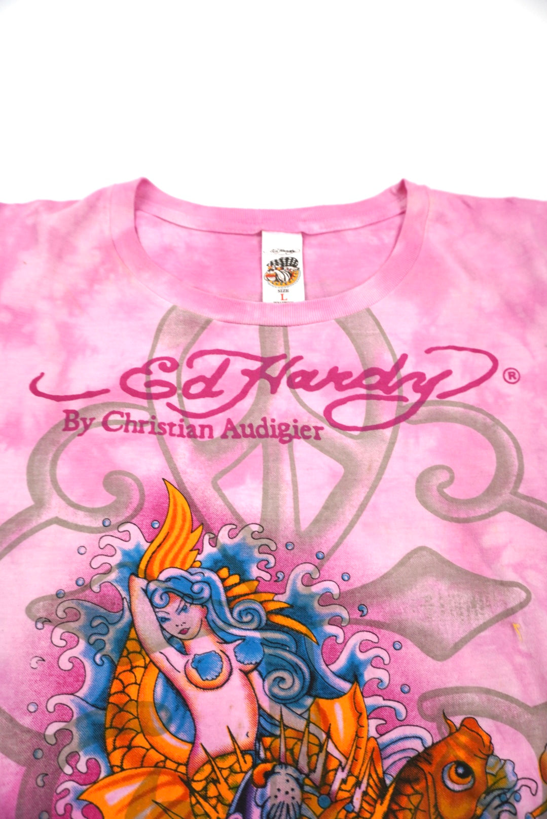 Ed Hardy pink Tee