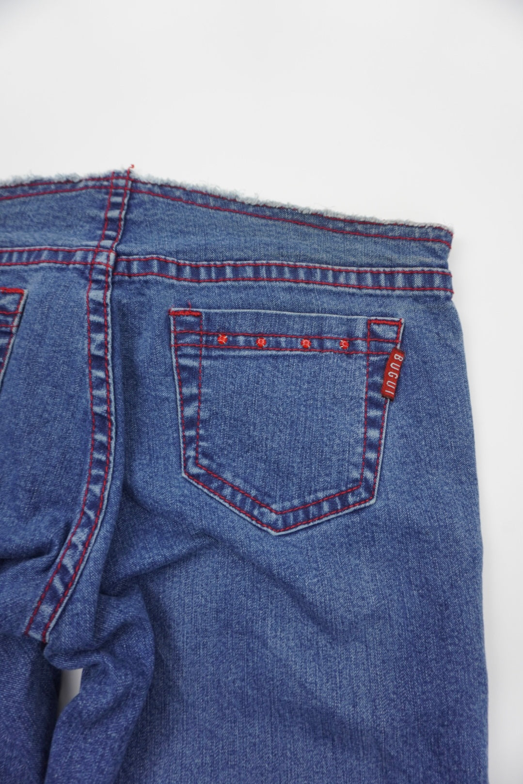 Bugui 70s ultra low waist flared Pants
