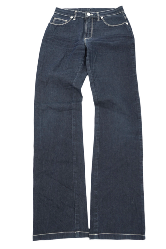 trussardi jeans straight pants