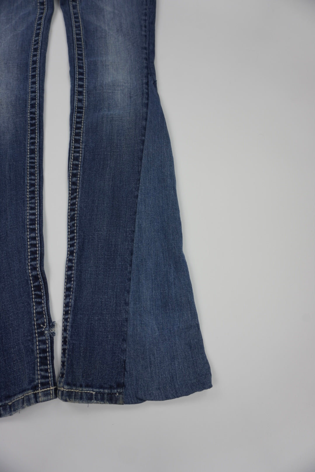 Miss Me reworked flared pants