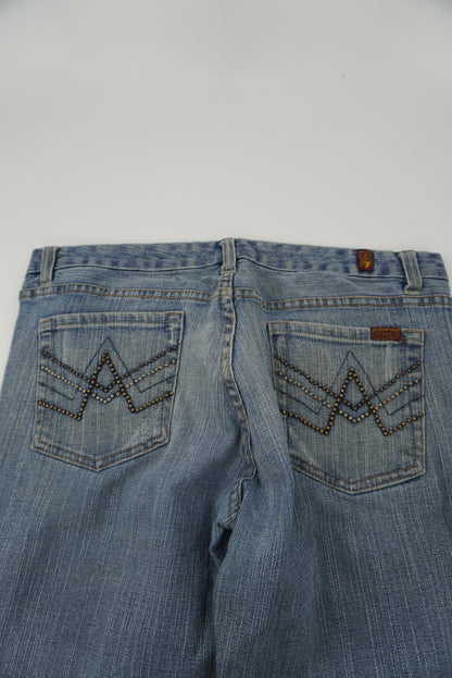 7 for all mankind flared pants