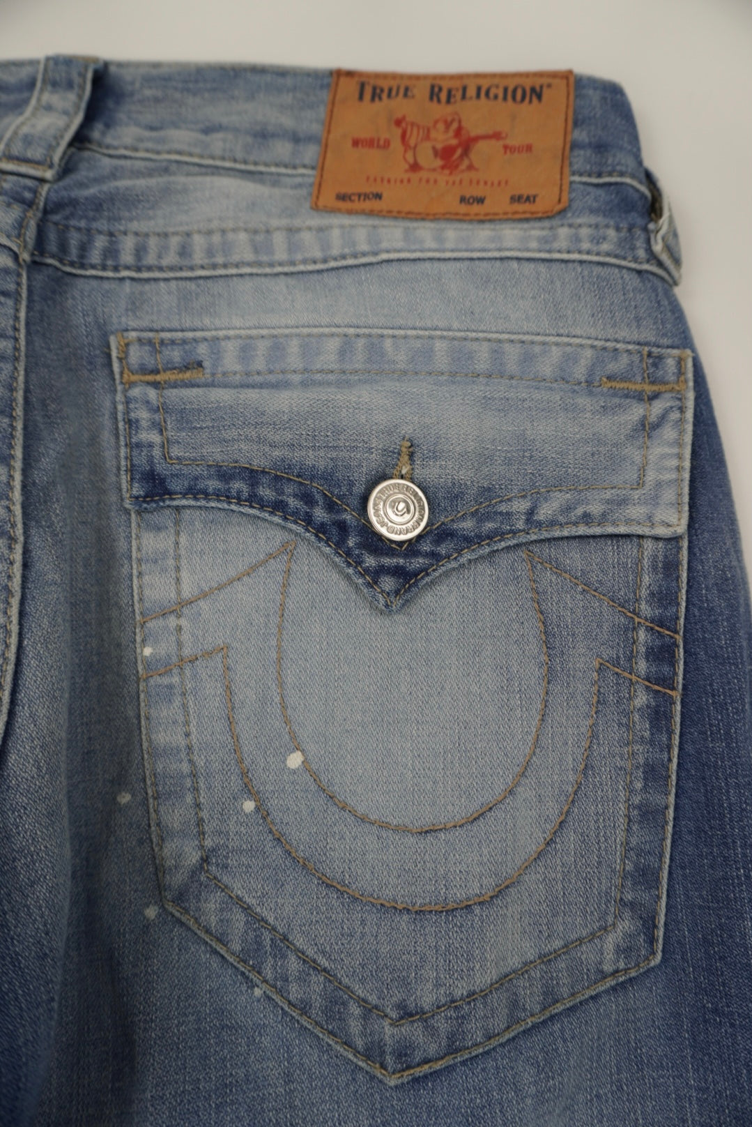 True Religion relaxed straight ricky pants