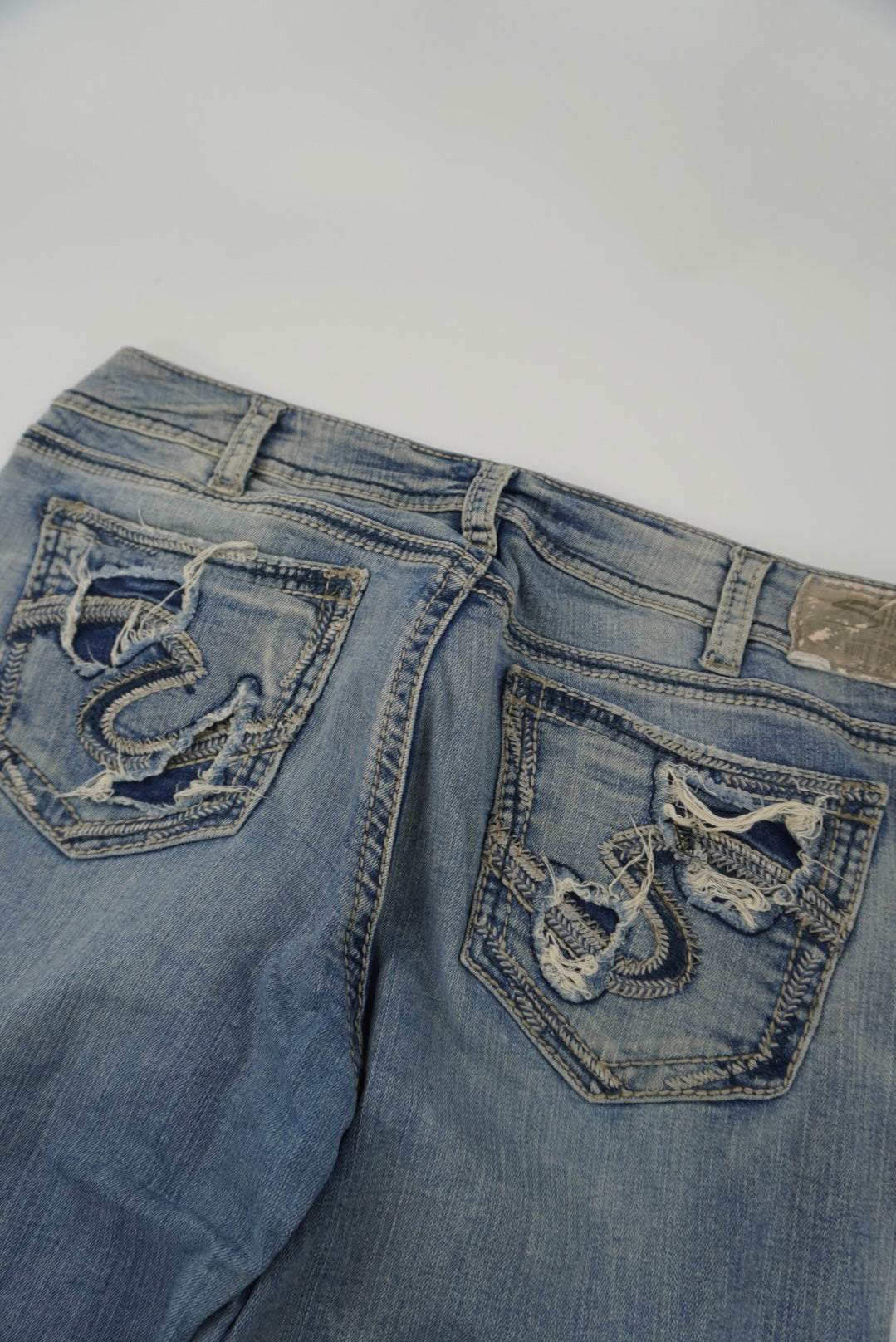silver Jeans co flared pants