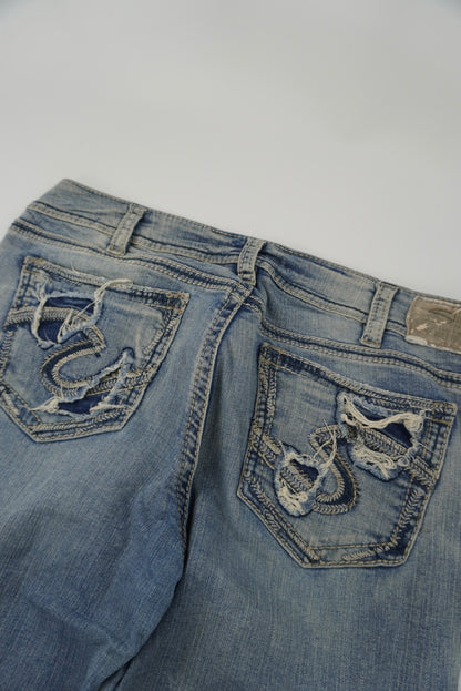 silver Jeans co flared pants