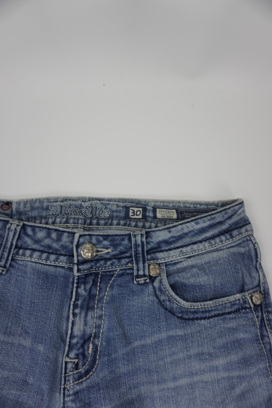 Miss Me reworked flared Pants