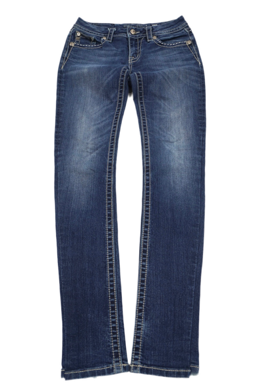 Miss Me signature rise skinny