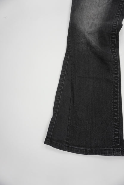 Miss Me reworked flared pants