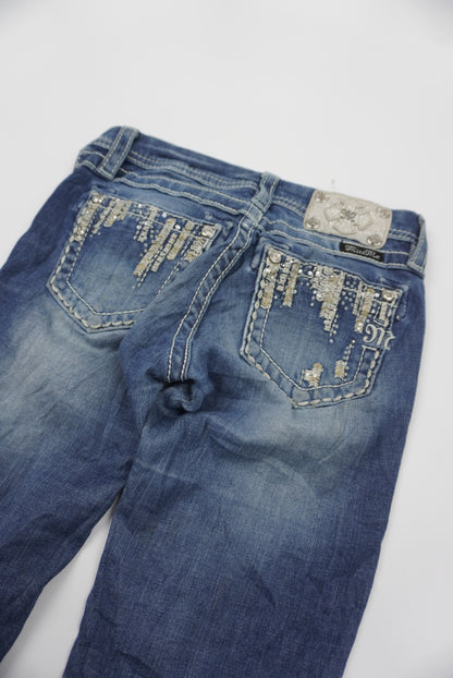 Miss Me reworked flared Pants 0621