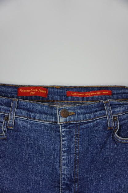Tummy Tuck Jeans flared Pants
