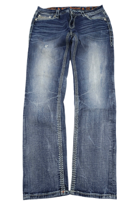 Rock Revival Fay easy cuff skinny