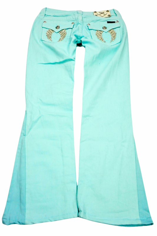 Miss Me reworked flared Pants