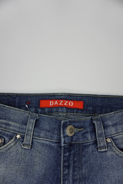 Pazzo Flared Jeans with gemstones