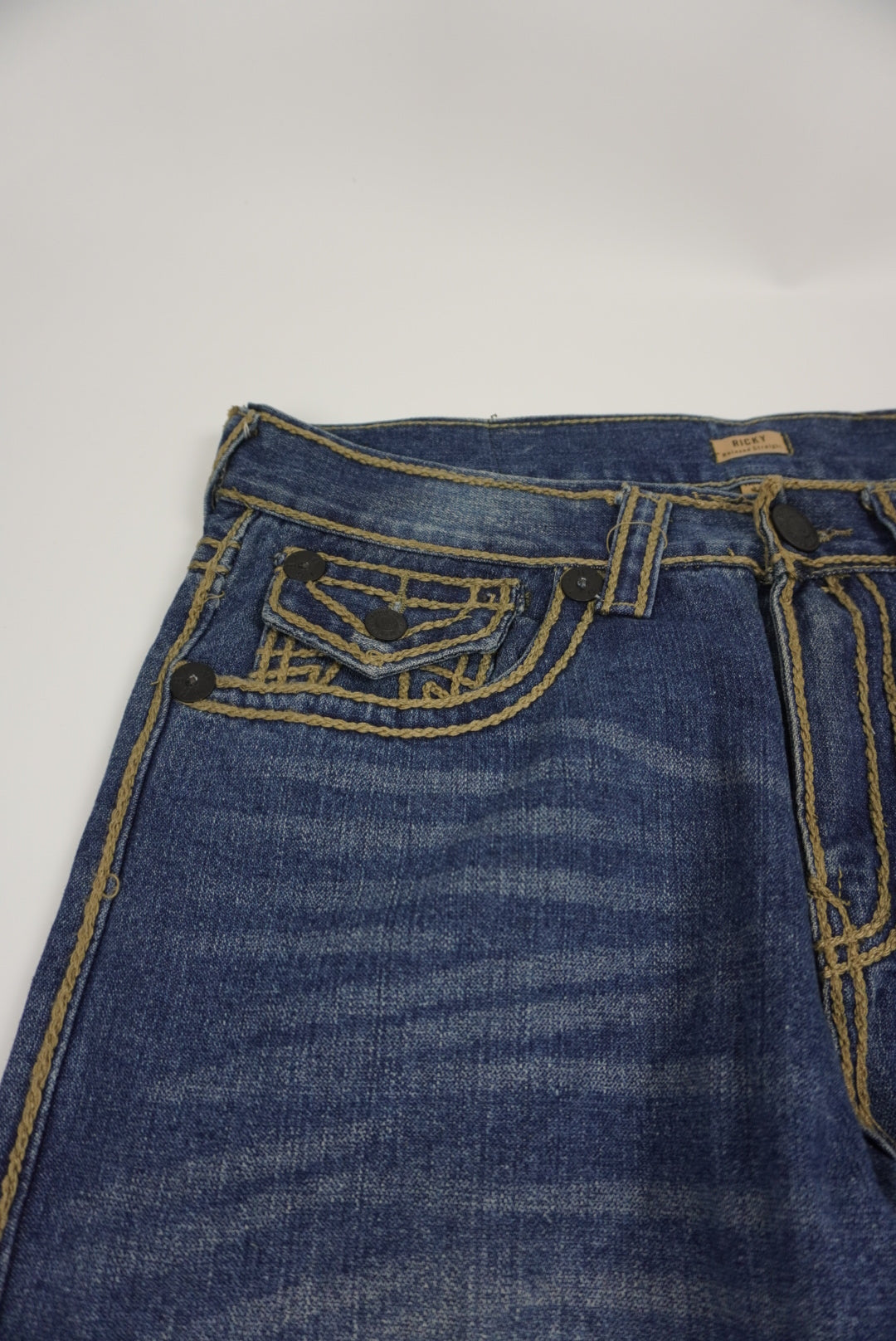 True Religion Ricky Relaxed Straight Pants