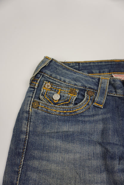 True Religion High rise straight Pants