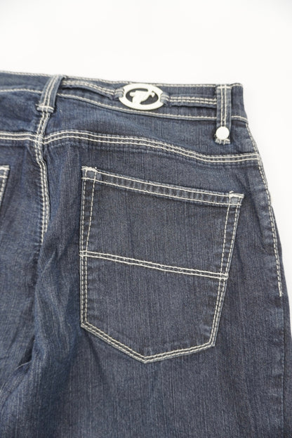 trussardi jeans straight pants