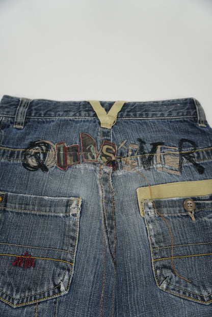 Quickjean printed Mini Skirt