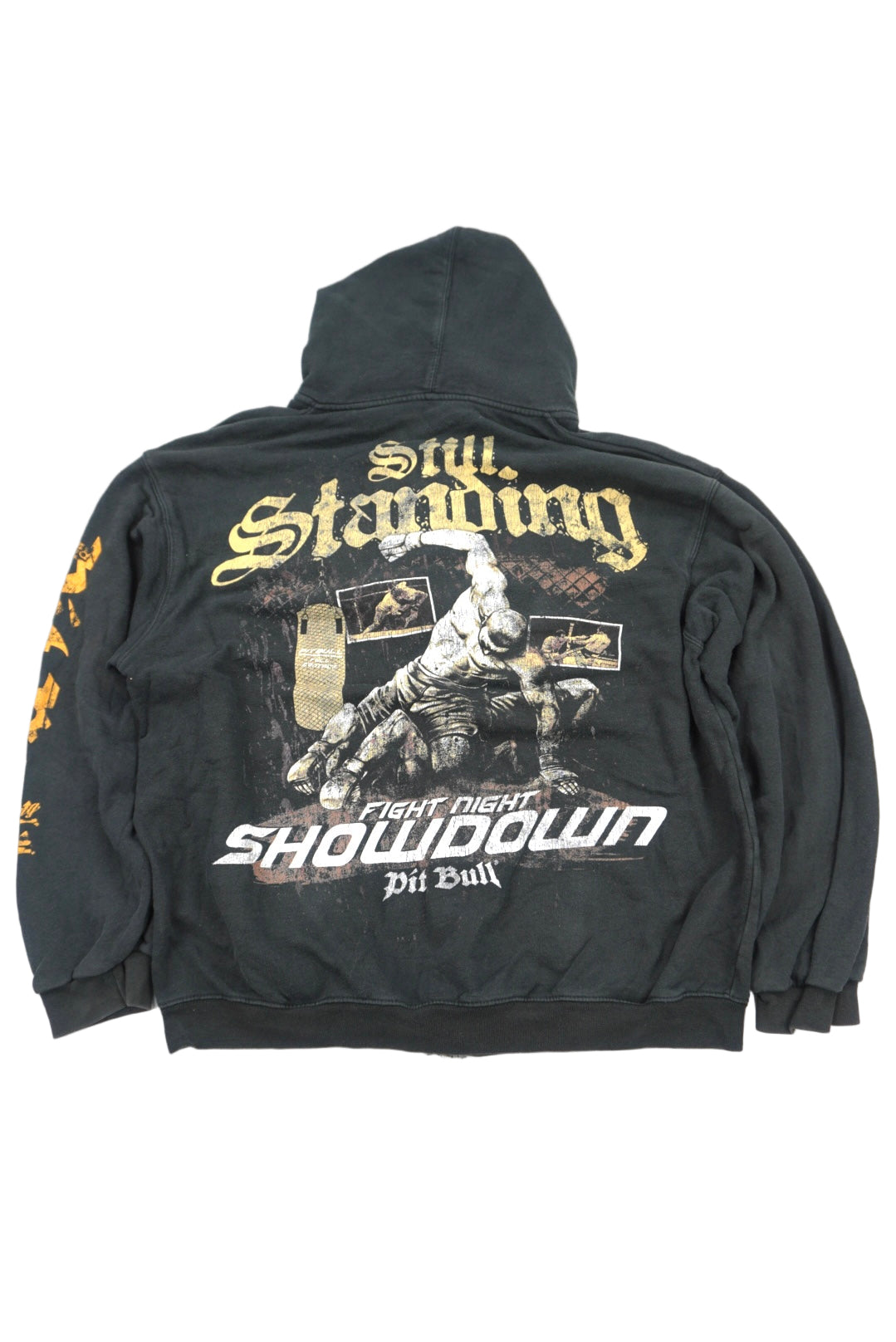 fight night zip hoodie