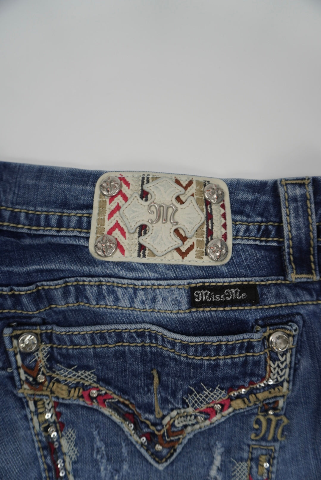 Miss Me mid-rise easy Boot pants