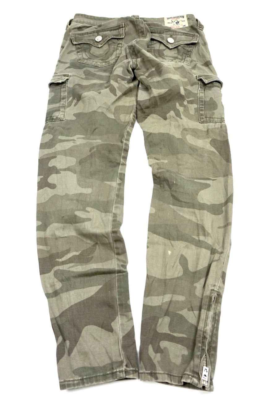 True Religion Cargo Legging Pants