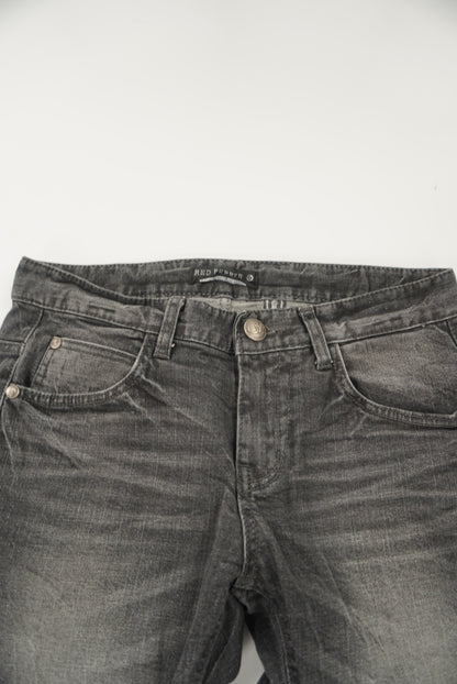 red pepper skinny pants