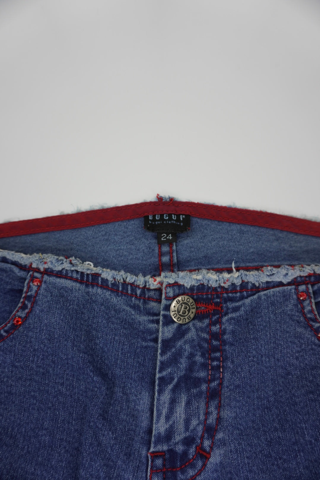 Bugui 70s ultra low waist flared Pants