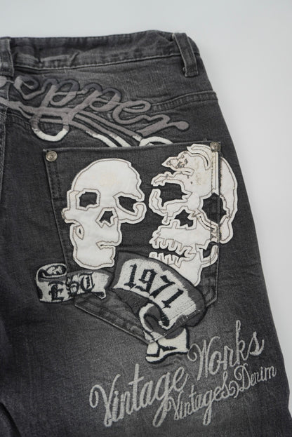 red pepper skinny pants