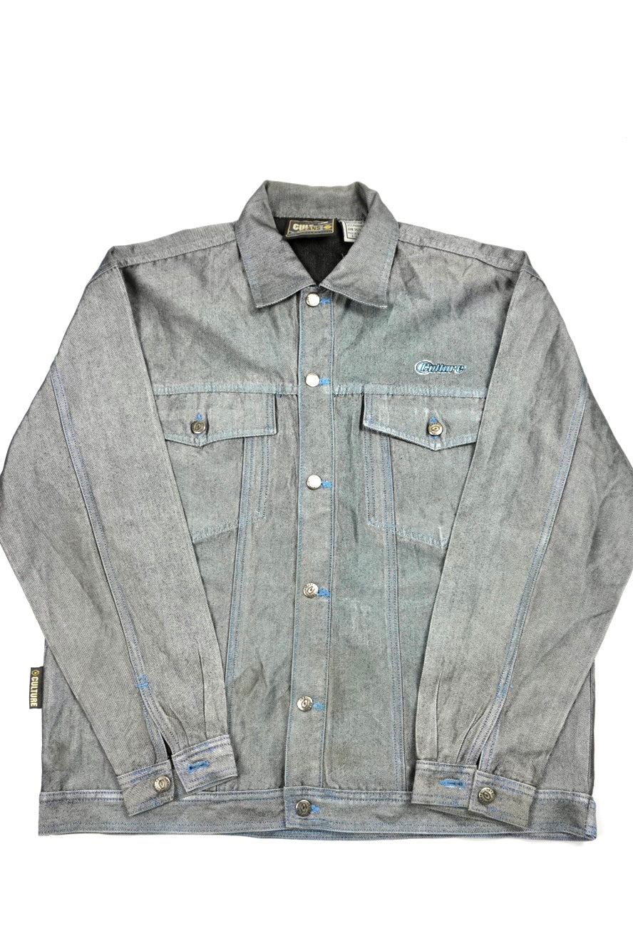 Culture Shiny Denim Jacket