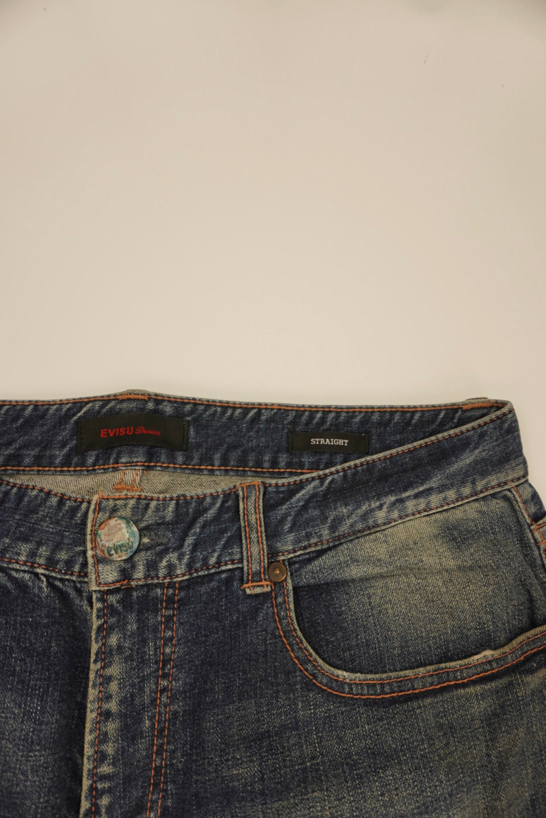 Evisu straight Pants