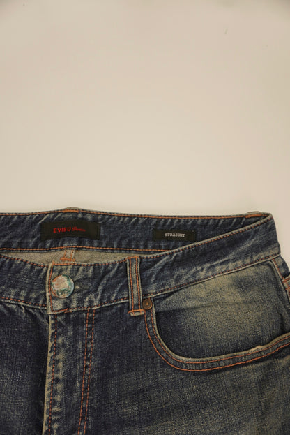 Evisu straight Pants