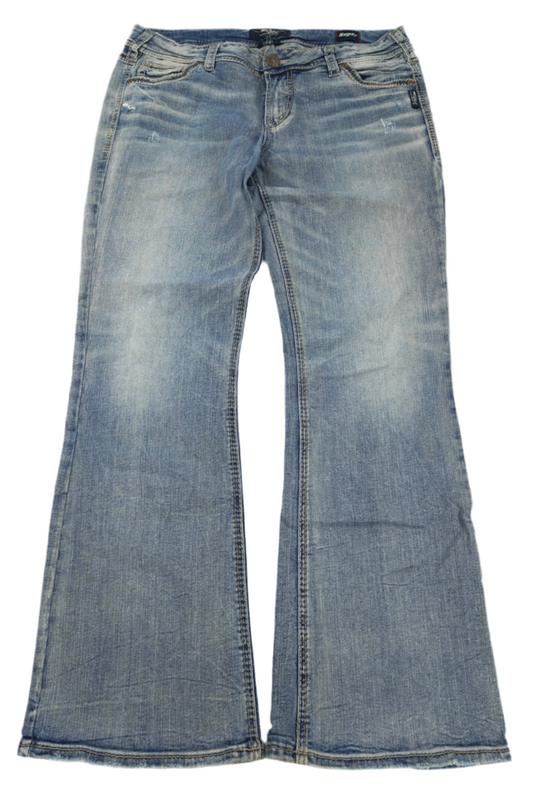 silver Jeans co flared pants