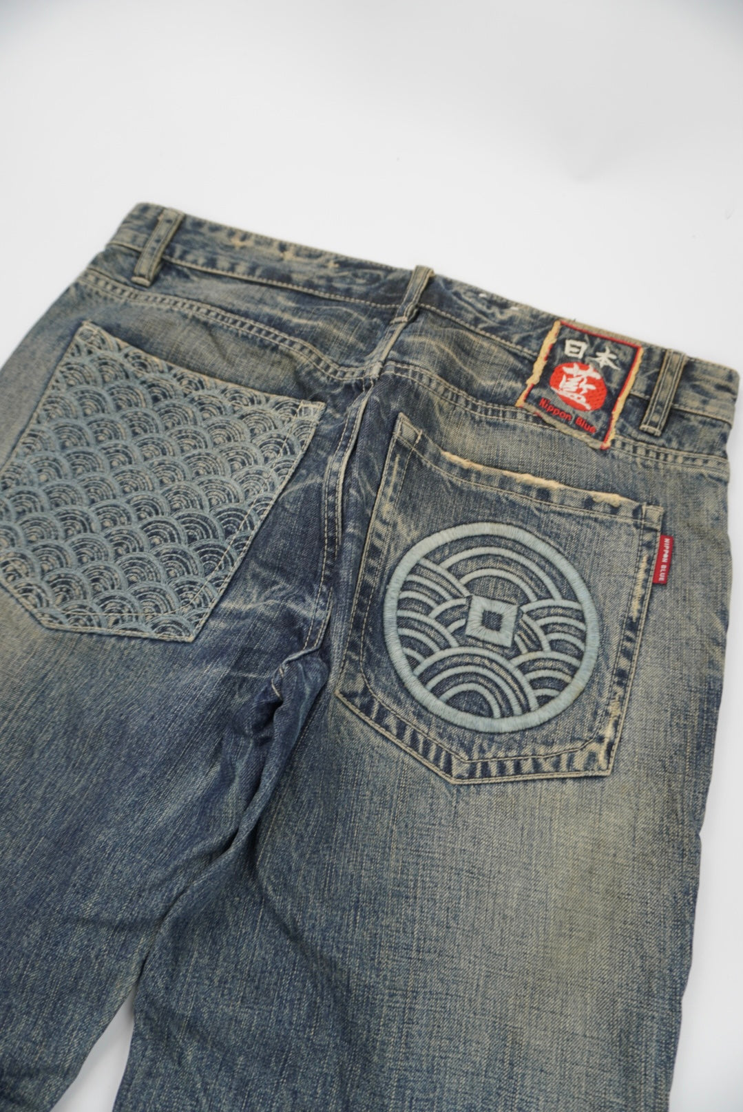 Nippon Blue straight Pants