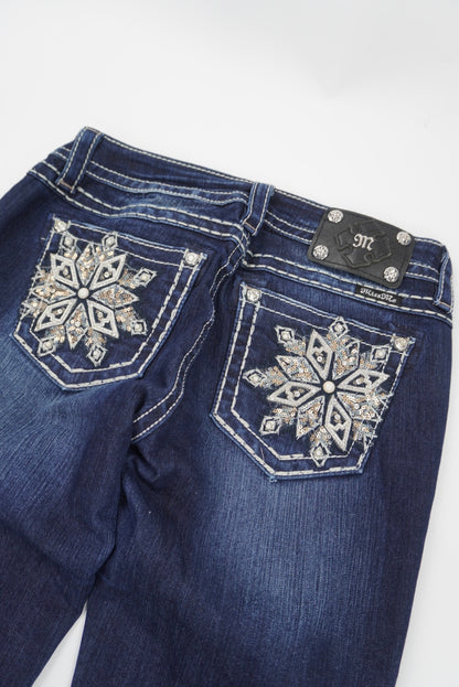 Miss Me mid-rise boot pants