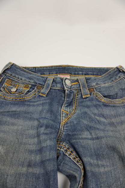True Religion High rise straight Pants