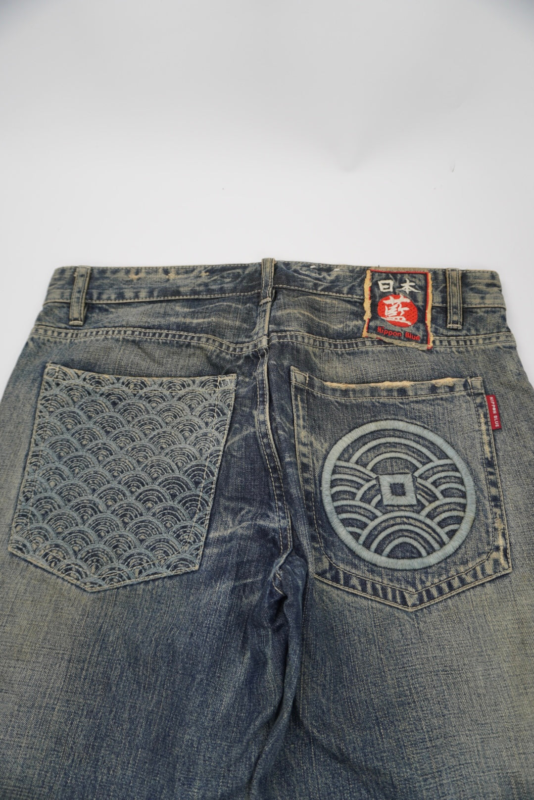 Nippon Blue straight Pants