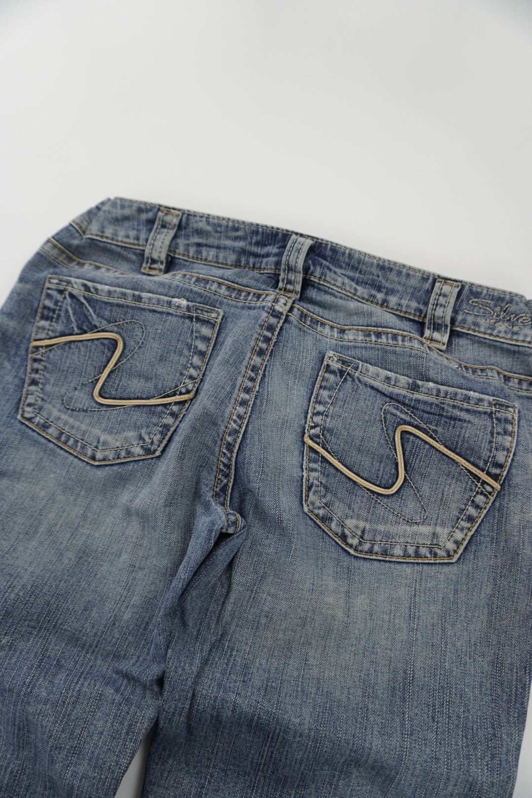 silver jeans flared pants