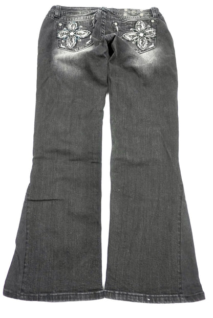 Miss Me reworked flared pants