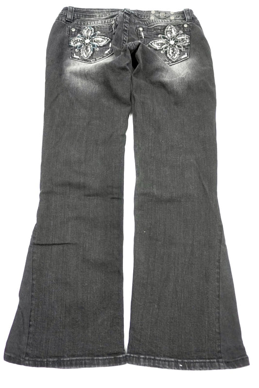 Miss Me reworked flared pants