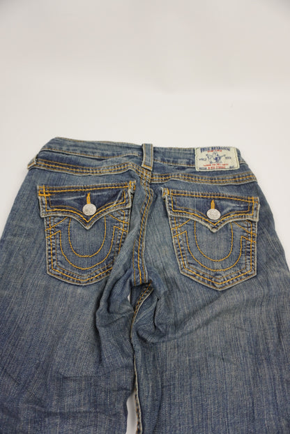 True Religion High rise straight Pants