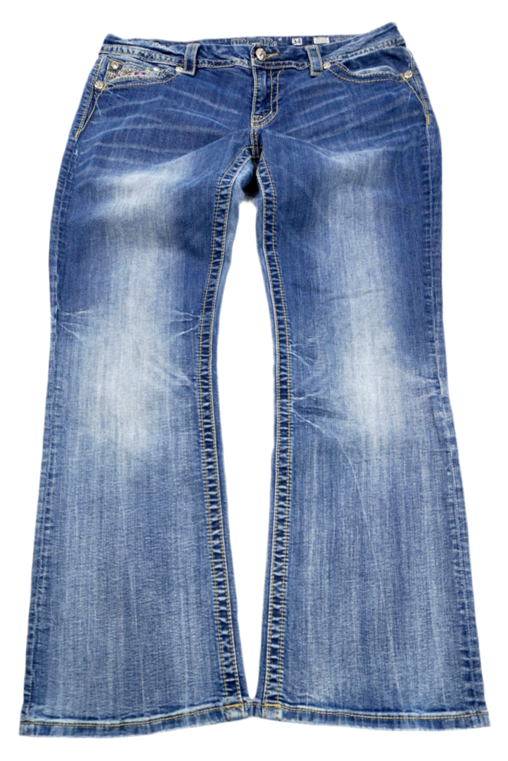 Miss Me mid-rise easy Boot pants