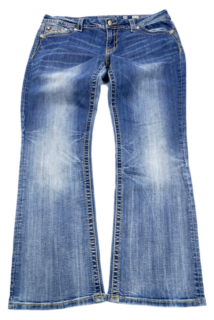 Miss Me mid-rise easy Boot pants