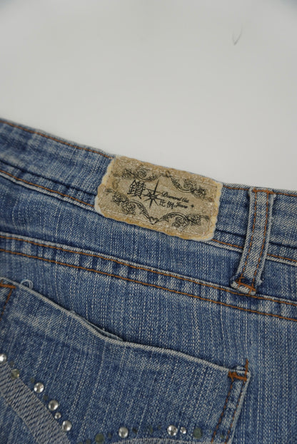 diamond cut flared pants