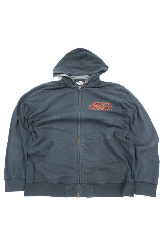 harley davidson zip hoodie