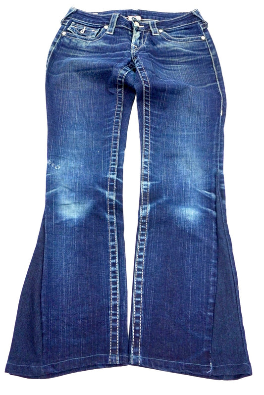 True Religion reworked flared pants