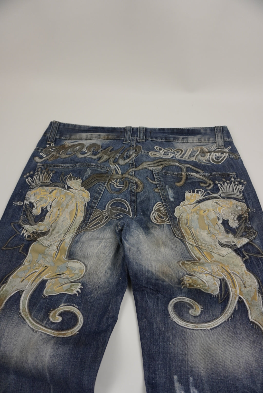 Kosmos Lupo Y2K drip straight Pants