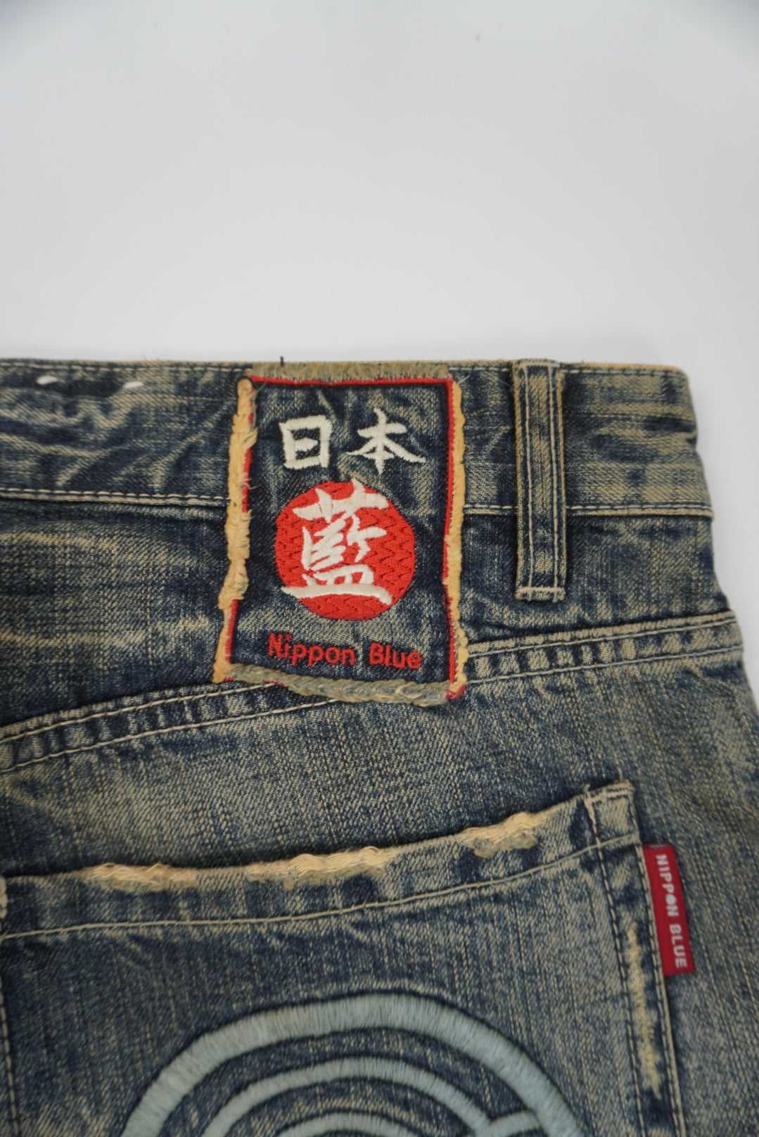 Nippon Blue straight Pants