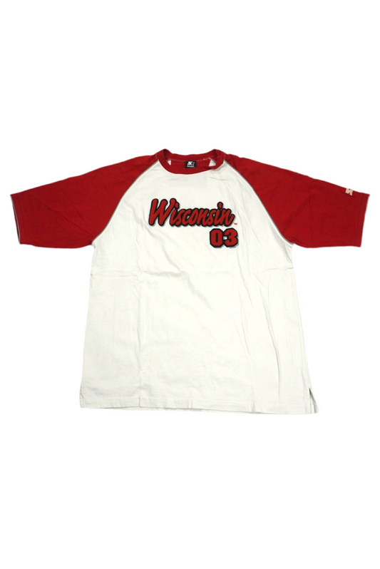 Team STARTER Wisconsin Baseball Shirt