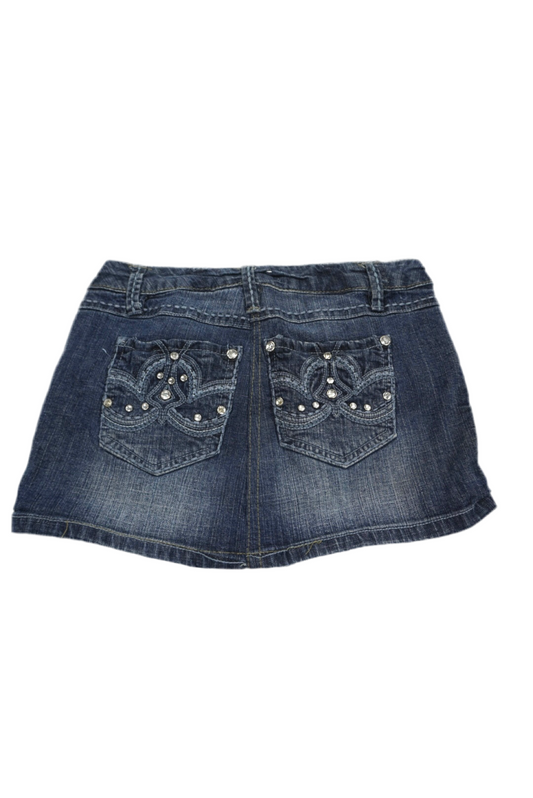 Blue Spice mini Skirt